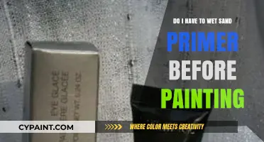 Primer Prep: Wet Sanding Before Painting