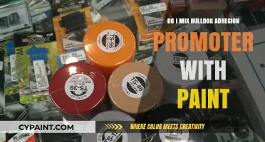 Mixing Bulldog Adhesion Promoter with Paint: A Comprehensive Guide