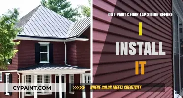Should You Paint Cedar Lap Siding Before Installation? Pros and Cons