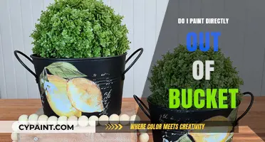 Painting Directly from the Bucket: Tips, Tricks, and Best Practices