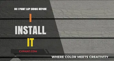 How to Paint Lap Siding: Before or After Installation?