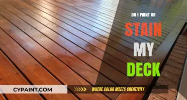 Paint or Stain: Choosing the Best Finish for Your Deck