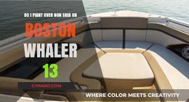 Should You Paint Over Non-Skid on a Boston Whaler 13?