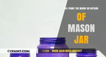 Mason Jar Painting Guide: Inside vs. Outside for Best Results