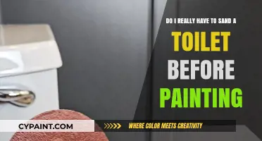 Sanding a Toilet Before Painting: Is It Really Necessary?