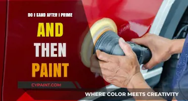 Sanding, Priming, and Painting: The Right Order