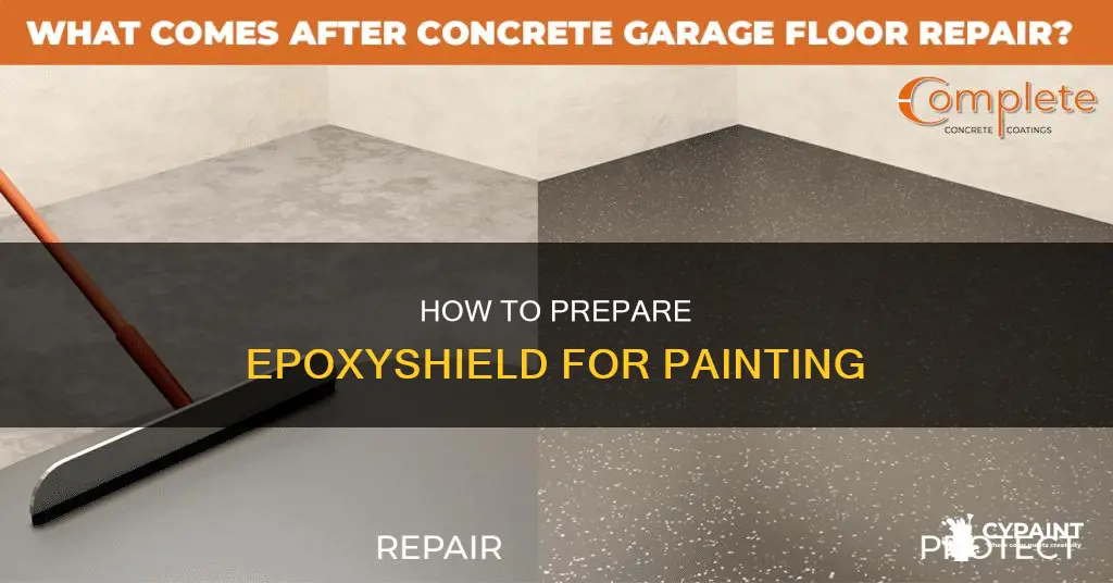 do i sand epoxyshield patch and repair before painting