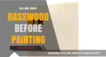 Should You Seal Cricut Basswood Before Painting? Tips and Tricks