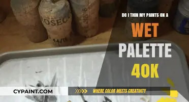 Should You Thin Paints on a Wet Palette for Warhammer 40k?