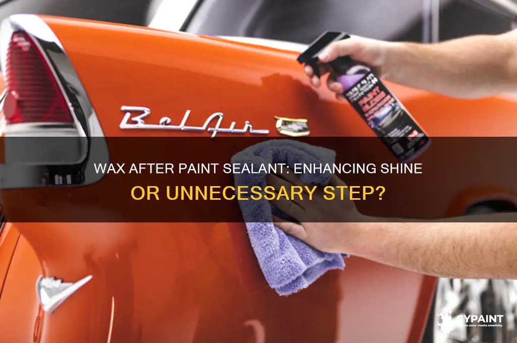 do i wax after applying paint sealant