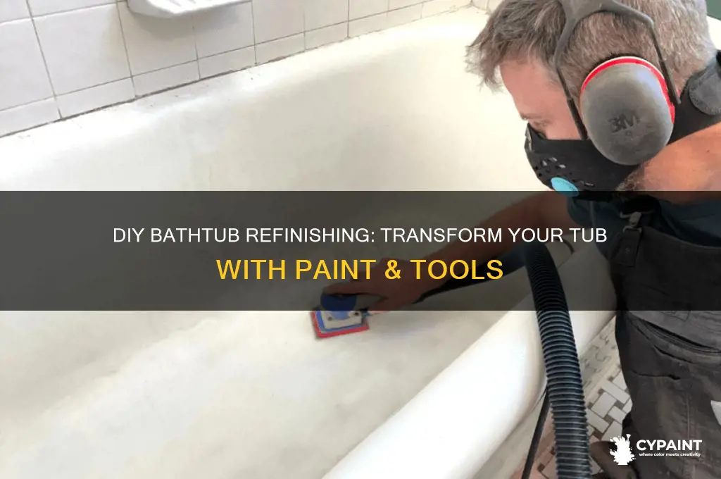 do it yourself bathtub refinishing paint &amp