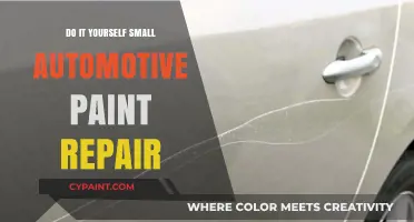 DIY Small Automotive Paint Repair: Easy Fixes for Scratches and Chips