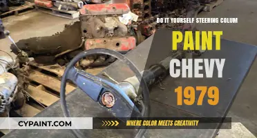 DIY Guide: Painting Your 1979 Chevy Steering Column at Home