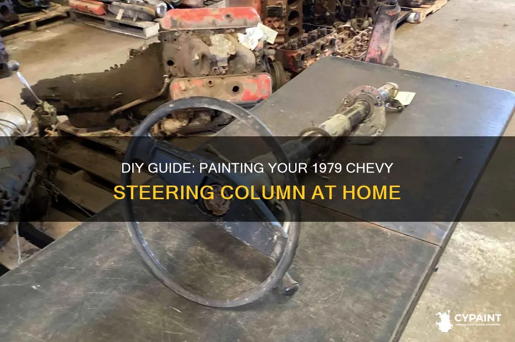 do it yourself steering colum paint chevy 1979