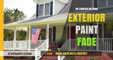 Lighter vs. Darker Exterior Paint: Which Fades Faster Over Time?