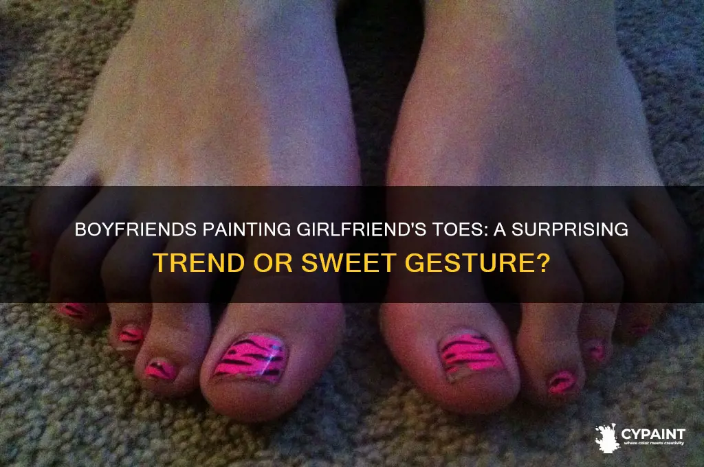 do many boyfriends paint their girlfriend
