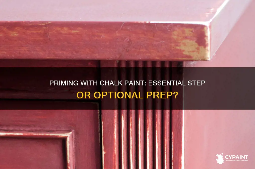 do meed to prime with chalj paint