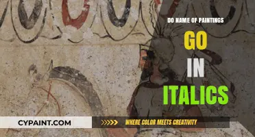 Italicizing Painting Titles: A Guide to Proper Art Citation