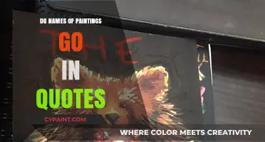 Do Painting Titles Go in Quotes? A Quick Art Guide