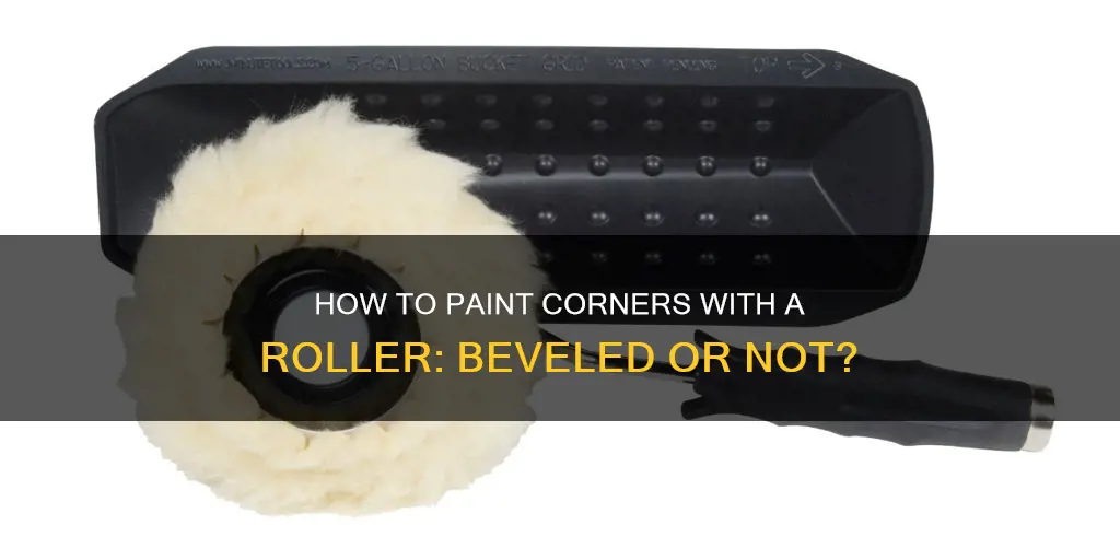do non beveled end roller work for painting corners