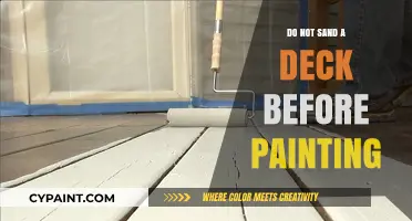 Avoid Sanding Your Deck Before Painting: Expert Tips for a Flawless Finish