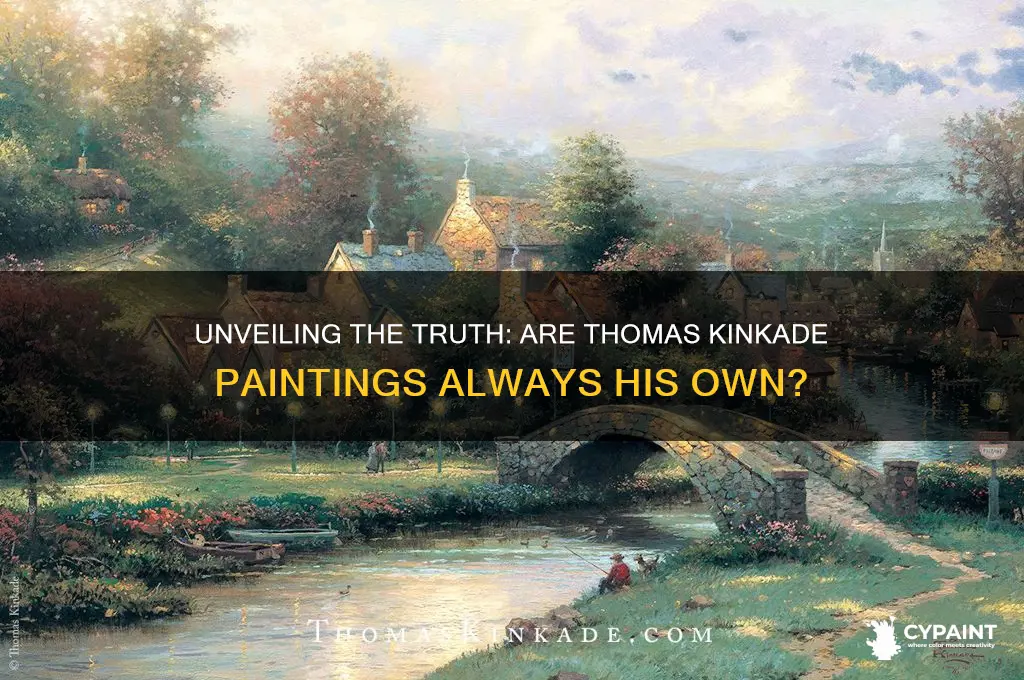 do other people paint under thomas kinade name