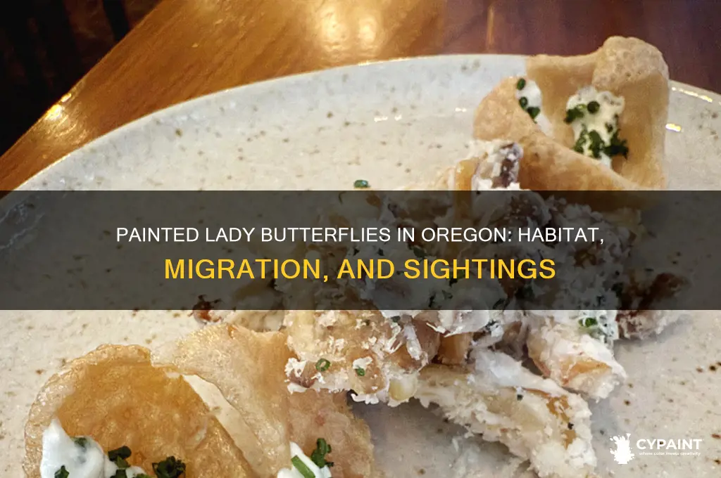 do painted lady butterflies live in oregon