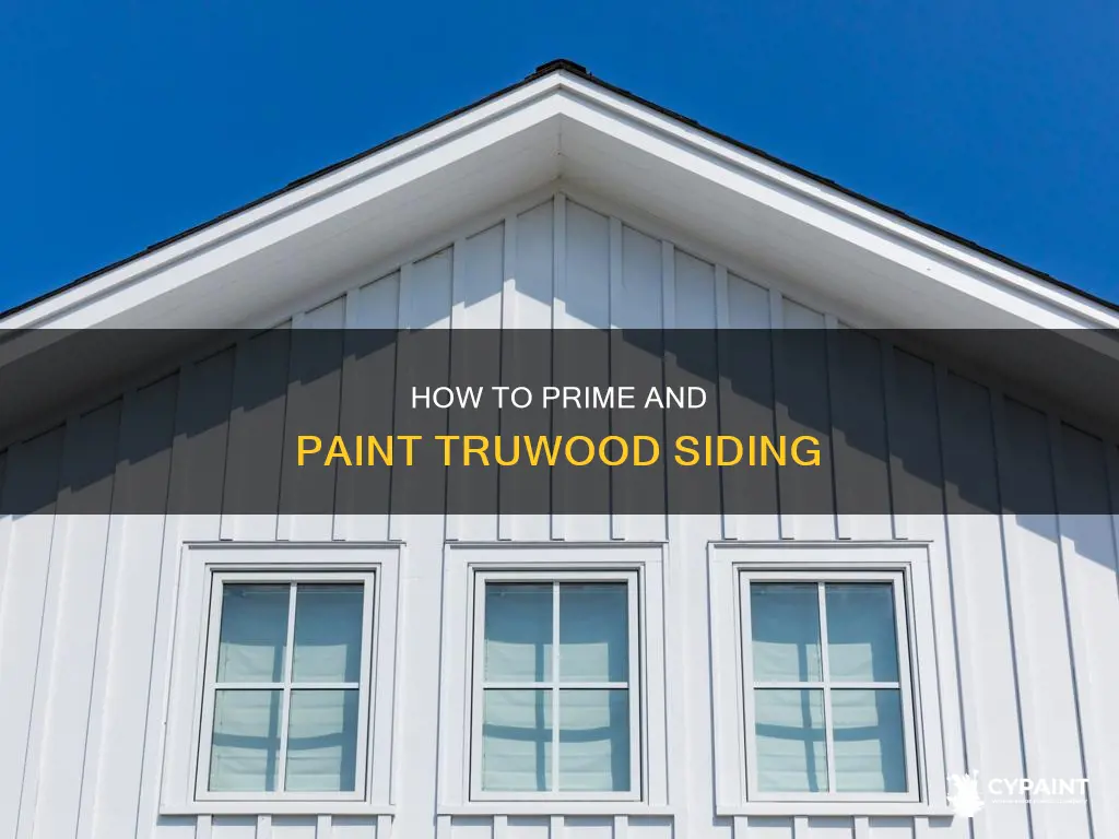 do prime and paint cut ends of truwood siding