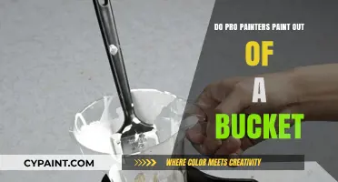 Do Pro Painters Use Buckets? Unveiling the Truth Behind the Technique