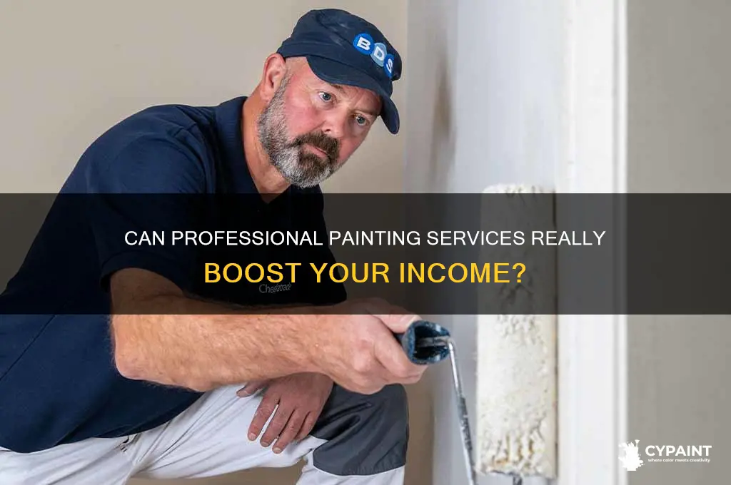 do professional painting comaje ot of money