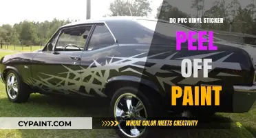 Will PVC Vinyl Stickers Damage or Peel Off Your Paint?