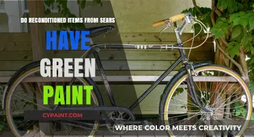 Sears Reconditioned Items: Unveiling the Mystery of Green Paint