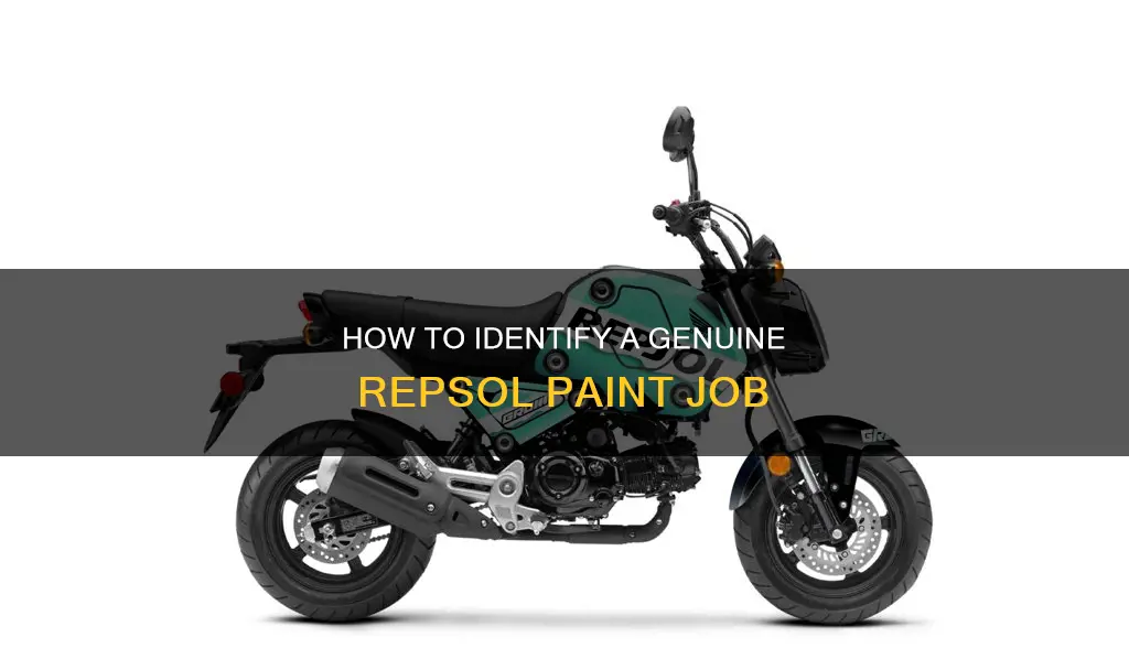 do repsol painted bikes have the stickers cleared over