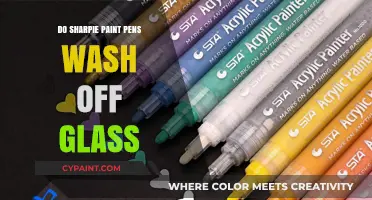Do Sharpie Paint Pens Wash Off Glass? A Complete Guide