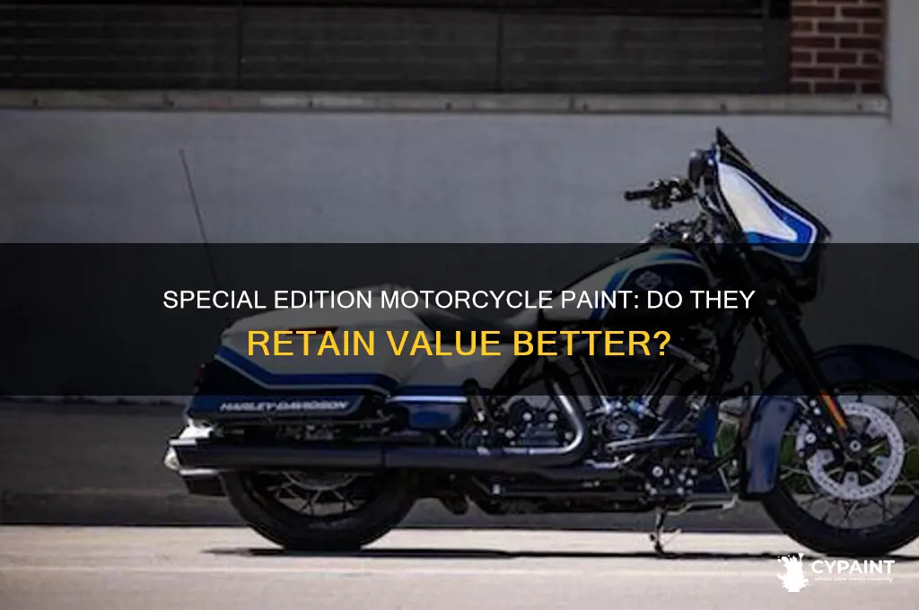 do special edition motorcycle paint series hold their value better