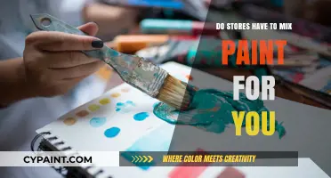 Do Stores Mix Paint for You? A Comprehensive Guide