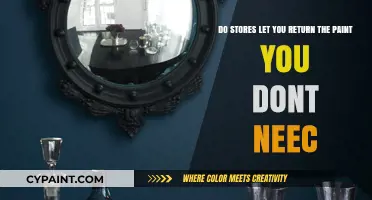 Can You Return Unused Paint? Store Policies Explained