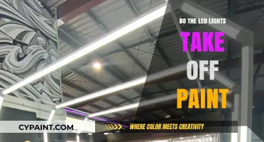 LED Lights and Paint: Do They Cause Damage or Discoloration?