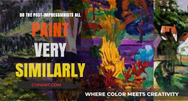 Post-Impressionist Diversity: Unraveling Unique Artistic Styles Beyond Similarities
