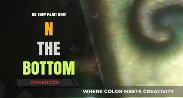 Do They Paint Gems on the Bottom? Unveiling the Hidden Artistry