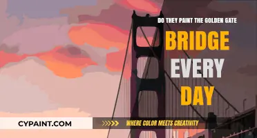 The Golden Gate Bridge: Painted Daily?