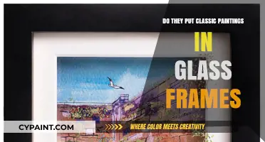 Classic Paintings and Glass Frames: A Preservation Practice Explained