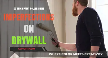 Thick Paint Rollers: Effective Solution for Hiding Drywall Imperfections?