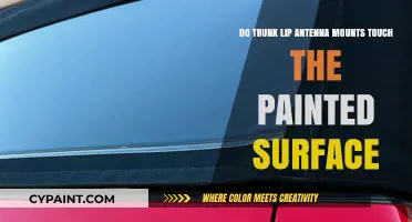 Trunk Lip Antenna Mounts: Paint Scratches or Safe?