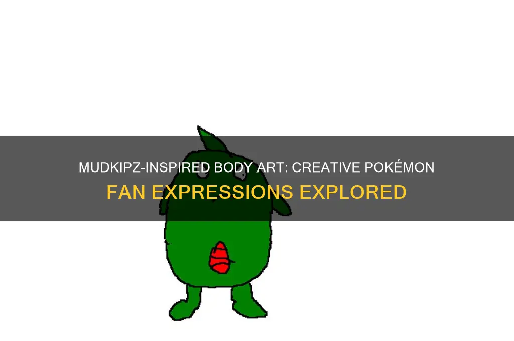 do u liek mudkipz girl body paint