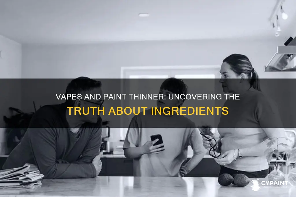 do vapes have paint thinner in them