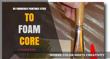 Varnished Paintings on Foam Core: Adhesion Risks and Best Practices
