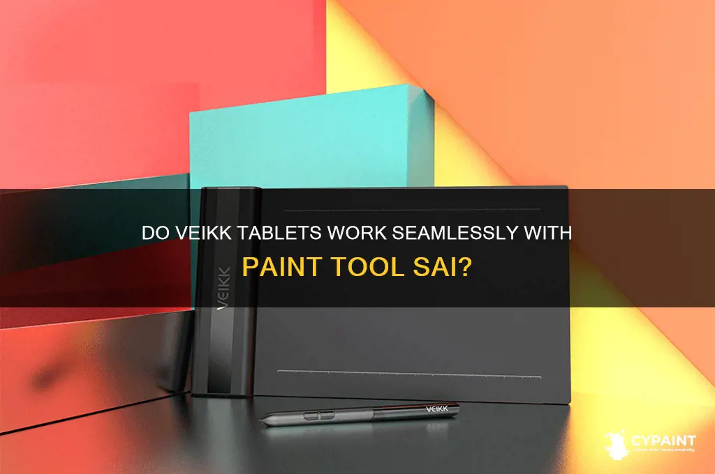 do veikk tablets work with paint tool sai