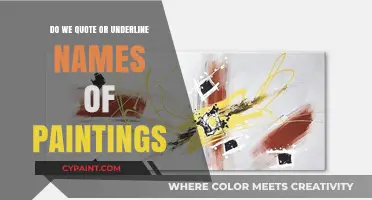 Quoting or Underlining: Proper Formatting for Painting Titles Explained