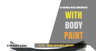 Body Paint and Underwear: Do Women Wear Both for Events?